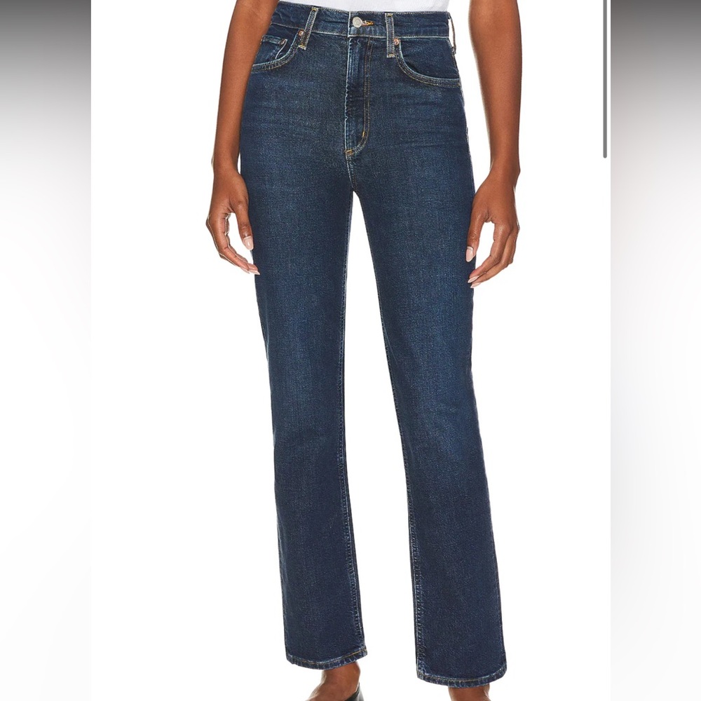 Agolde High Rise Stovepipe Jeans Size 26